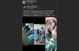 Otra vez violencia en la Escuela N° 13: denuncian brutal agresión entre estudiantes