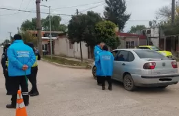 Inspector de Seguridad Vial herido por el impacto de un automóvil