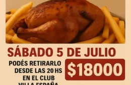 Venta de pollos a beneficio del Club Villa España