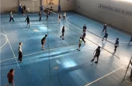 Se desarrolló la etapa distrital de voley
