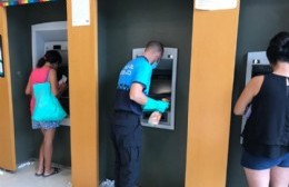 Operativos sanitarios en los cajeros automáticos