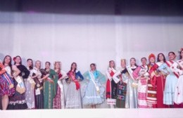 Presentación de las representantes culturales en la previa del "Desembarco Simbólico"