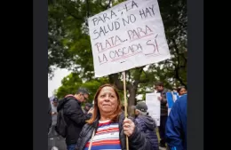 Berisso, presente: marcha Federal de la Salud pasó por CABA y tuvo eco local