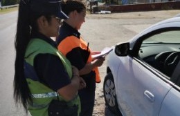 Operativo de interceptación organizado por la policía