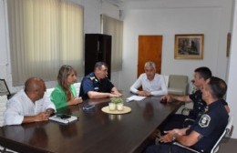 Reunión en Intendencia para analizar la situación de la seguridad en la ciudad