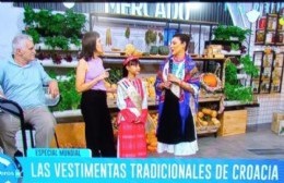 Representantes croatas de Berisso estuvieron en "Cocineros Argentinos"