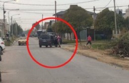 Buscan dar con el dueño de una camioneta que atropelló a un enfermero y se dio a la fuga