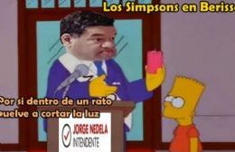 "Los Simpson en Berisso" llegaron para hacer estragos y no se salva nadie