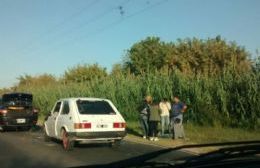 Siniestro vial en la Avenida 66