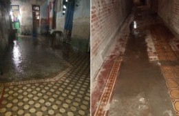 El pasillo de calle 2: El problema del agua servida y vecinos que no dan abasto