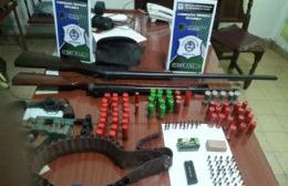 Detenido con un arsenal en su casa de 161 entre 25 y 26