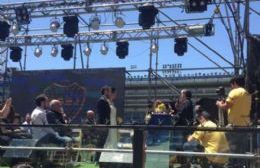 Berissense se casó en la Bombonera