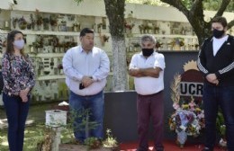 El radicalismo local rindió homenaje a los afiliados fallecidos