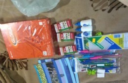 Colecta de útiles para niños y jóvenes de barrios berissenses
