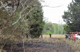 Alarma por un incendio de pastos en Los Talas