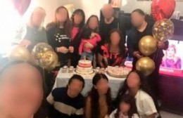 Anticuarentena macrista llevó a su hija a un cumpleaños y se jactó en Twitter