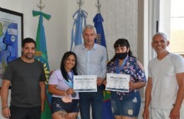 Reconocimiento para judocas locales