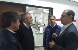 Celi recorrió con Arteaga y Scheffer la Facultad de Odontología