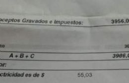 A un matrimonio de jubilados le vino $ 3900 de luz: "No dormimos pensando cómo vamos a pagar"