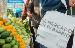 "El Mercado en tu Barrio" se traslada a la Plaza 17 de Octubre