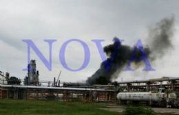 Susto en YPF: un incendio en la Refinería de Ensenada puso en alerta a la Región Capital