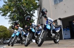 Fondo Municipal de Seguridad: cuatro nuevas motos para el patrullaje