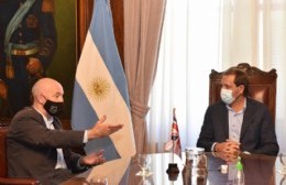 Di Pietro y la visita del embajador británico: “por lo visto ahora apuntan a nuestra zona y por eso se generó un repudio unánime”