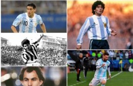 Cinco futbolistas que destacaron como los mejores números 10 de Argentina