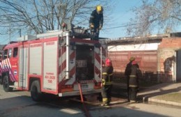 Se incendió una vivienda en Villa Paula