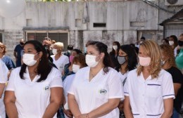 Acto en el Hospital Larraín por el Día de la Enfermería