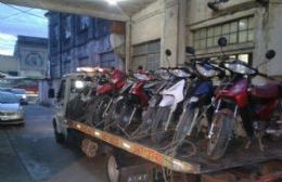 Cerca de 20 motos secuestradas solo en El Carmen