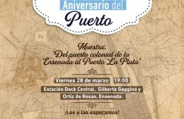 Puerto La Plata celebra 135 años con una muestra histórica sobre el desarrollo portuario