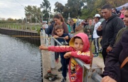 Gran convocatoria en el Torneo de Pesca Infantil