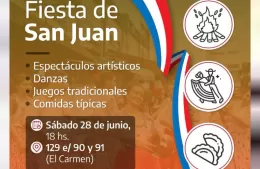 El Carmen celebra la Fiesta de San Juan con música, fuego y tradiciones paraguayas