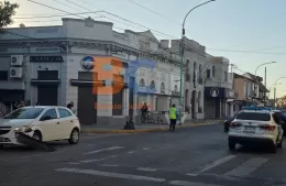 Triple choque en Montevideo y 13: tránsito reducido y desvíos en la zona