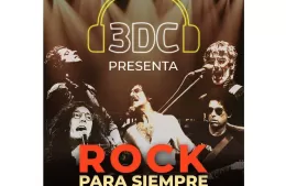 “Rock para siempre”: 3DC se presenta en prestigioso escenario de La Plata