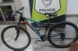 Recuperaron bicicleta denunciada como robada y detuvieron a un joven