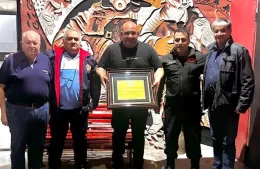 Reconocimiento para el cuartel local de parte de las máximas autoridades bomberiles del país