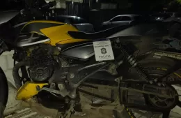 Detectaron moto con pedido de secuestro y aprehendieron a un hombre por encubrimiento