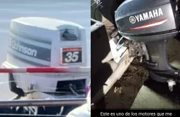 Vecino denuncia el robo de motores de su lancha