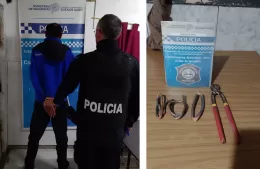 Ladronzuelo detenido in fraganti