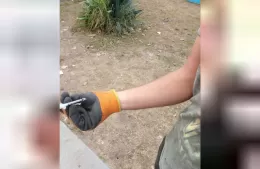 Un cooperativista se accidentó con una jeringa mientras recolectaba residuos