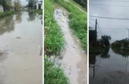 Villa Argüello: reclaman obras urgentes por anegamientos en calle 9 y 131