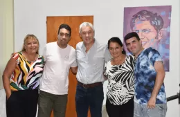 El intendente recibió a integrantes de “Amigos de Corazón”