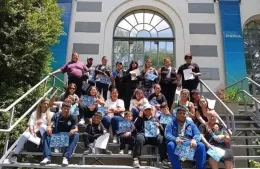 Karaoke solidario en Villa Paula