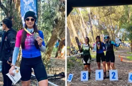 Gran actuación de Katherine Simoni en Necochea