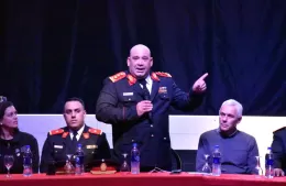Se realizó el acto por el Día Nacional del Bombero Voluntario