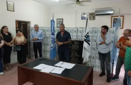 Miguel Pujol asumió un nuevo mandato al frente del SUPeH Berisso