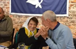 Cagliardi destacó el “compromiso inclaudicable” de Taty Almeida