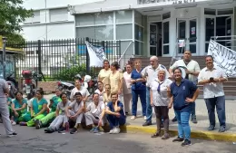 Paro en el Hospital Español: “El sueldo más bajo ronda los 200 mil pesos y estamos esperando que nos paguen lo que nos deben